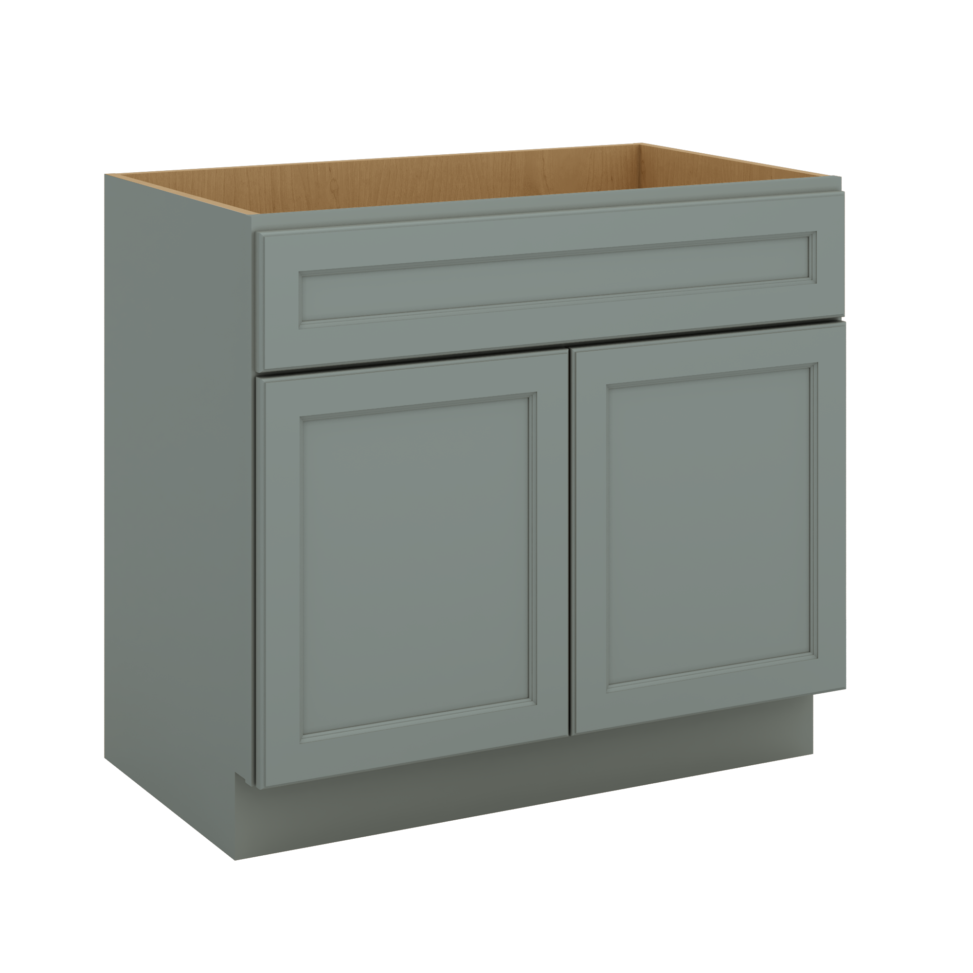 J&K Sage E3 Vanity Base Sink Door/False Drawer 36" W x 33" H x 21" D